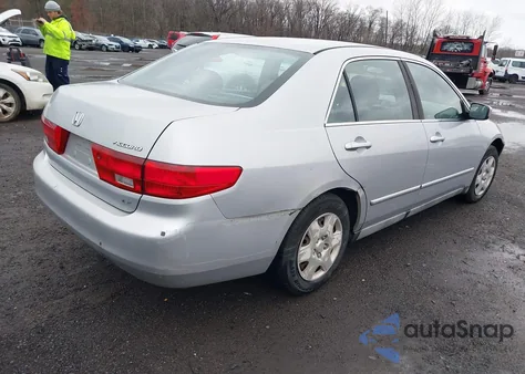 2005 Honda Accord 2.4 Lx from USA, damaged, VIN 1HGCM554X5A193304